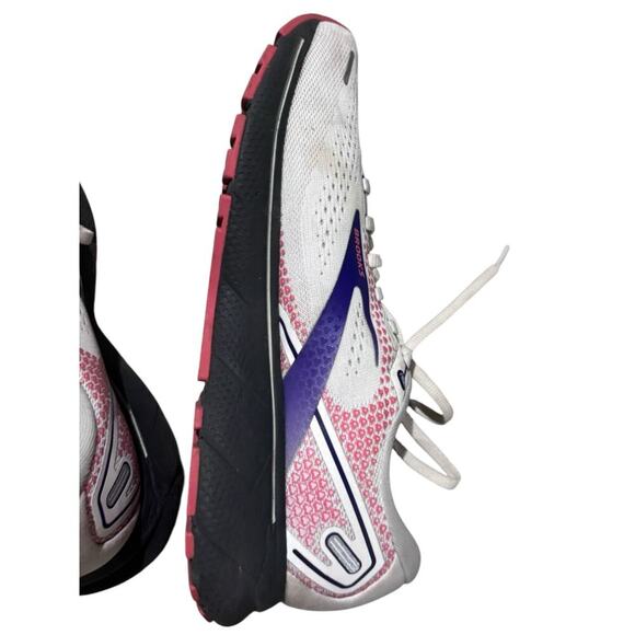 Brooks Ghost 14 Women’s Running Shoes White Pink Purple Size 9 Neutral - Picture 9 of 9